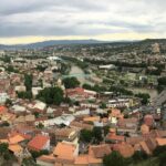 Stadtpanorama Tiflis Georgien