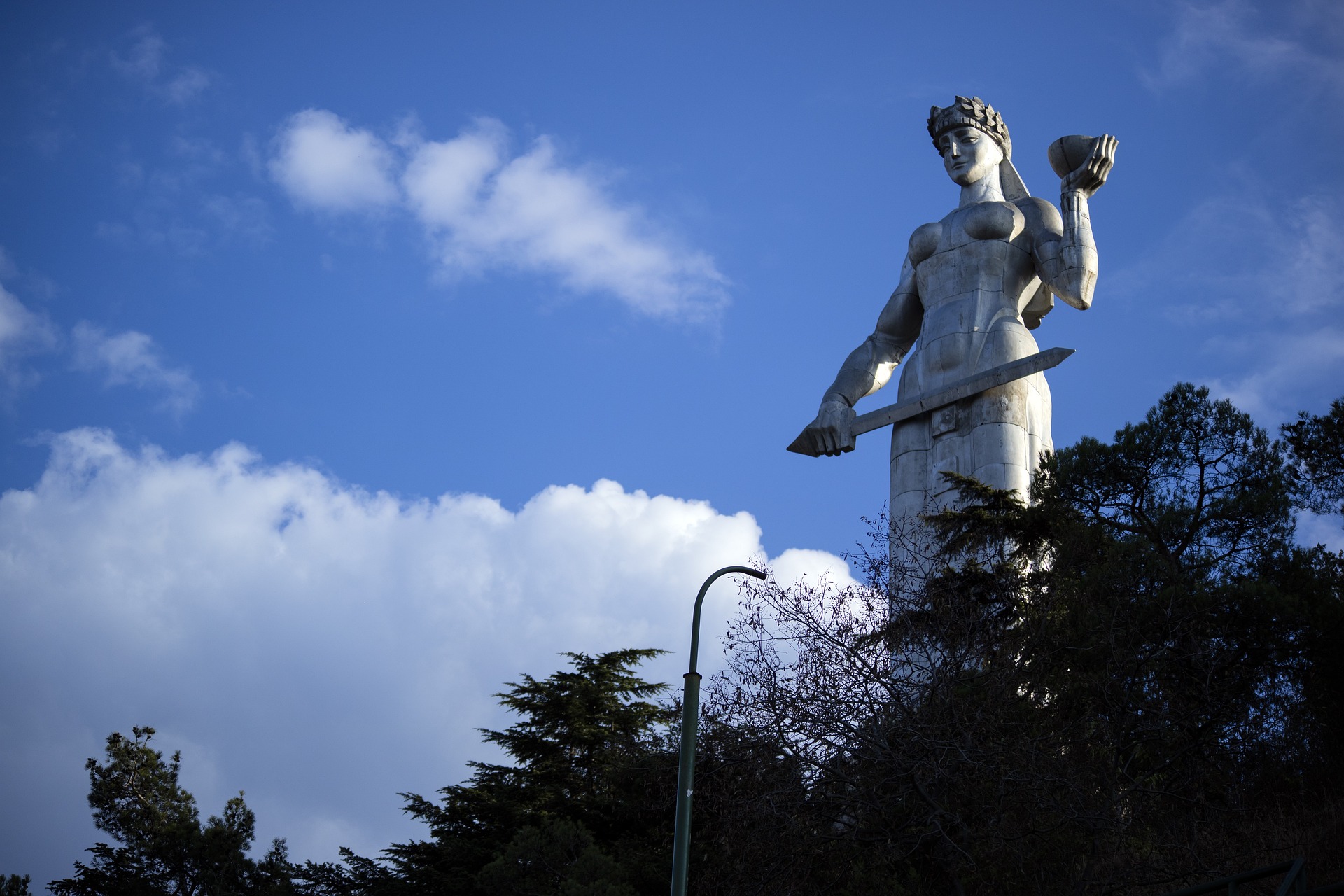 Statue Kartlis Deda in Tblissi, Tiflis, Georgien