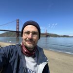 Jochen vor der Golden Gate Bridge